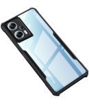 Doyen Creations - Black Polycarbonate Shock Proof Case Compatible For Redmi K50i 5g ( Pack of 1 )