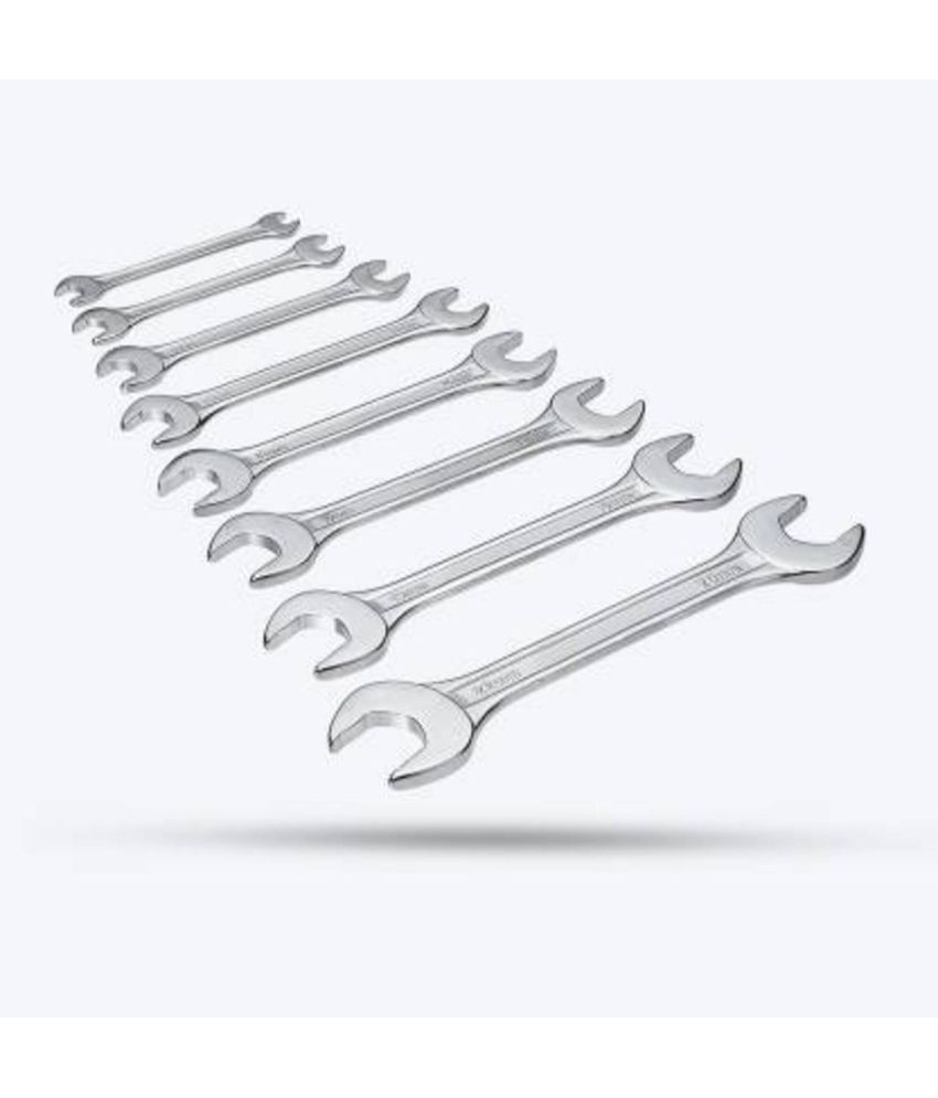     			Aldeco Universal Multi-Function Professional 8Pcs Double Open Ended Wrench Set Spanner Hand Tool.