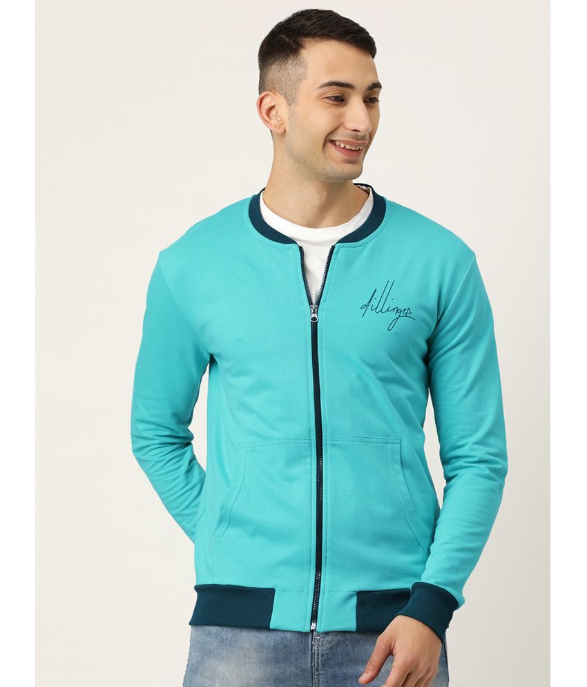     			Dillinger - Turquoise Cotton Regular Fit Men's Casual Jacket ( Pack of 1 )