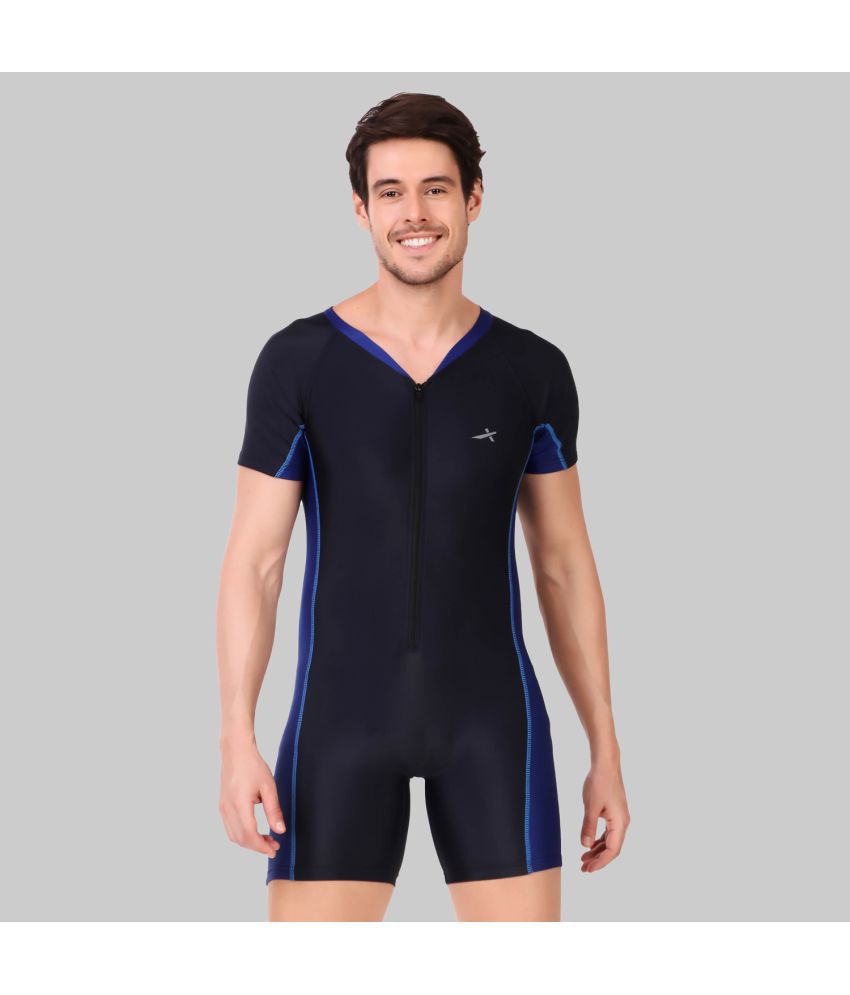     			Vector X Navy Polyester Swimsuit Single