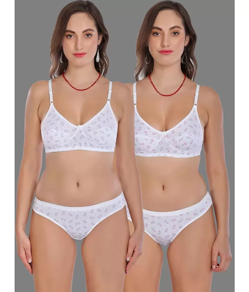 Buy online Set Of 2 Solid T-shirt Bra from lingerie for Women by Madam for  ₹469 at 65% off