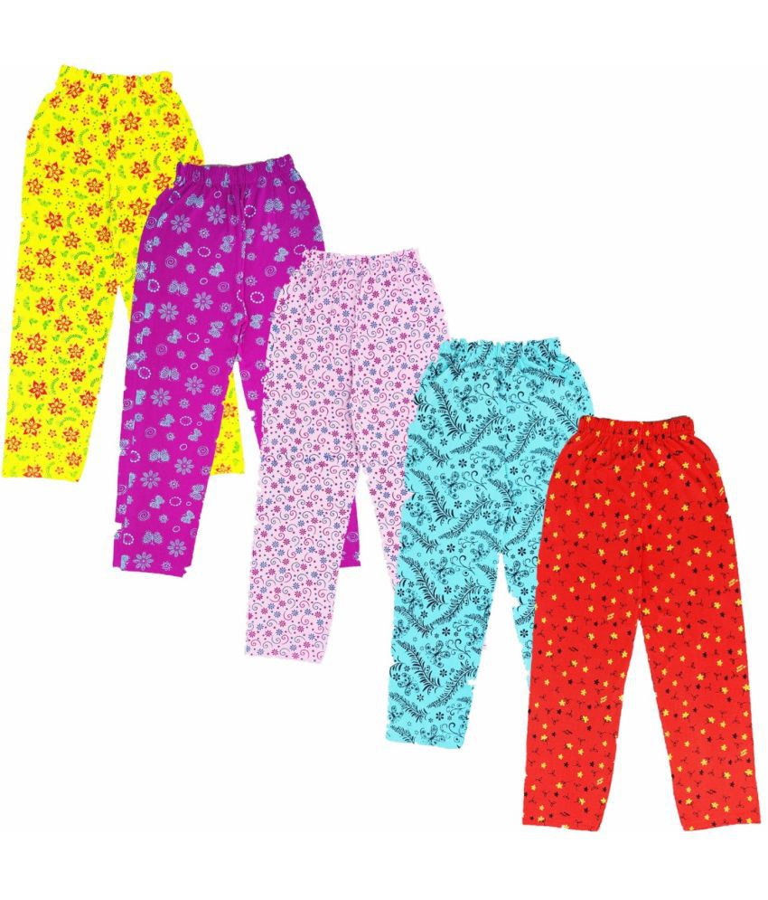    			CRAZYON GIRLS COLOR PANT PACK OF (5)