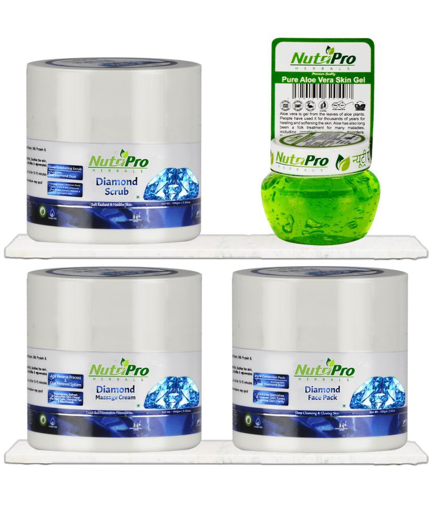     			NutriPro - Skin Polishing Facial Kit For All Skin Type ( Pack of 4 )