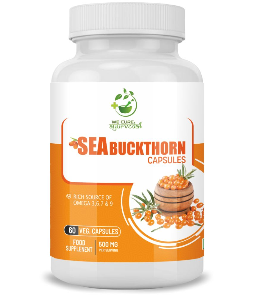 Wecure Ayurveda Sea Buckthorn Capsules 60 Gm Natural Buy Wecure