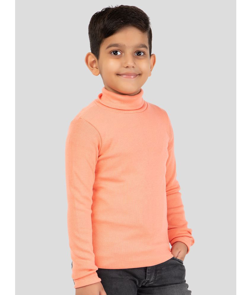     			YHA - Peach Woollen Blend Boy's Pullover Sweaters ( Pack of 1 )
