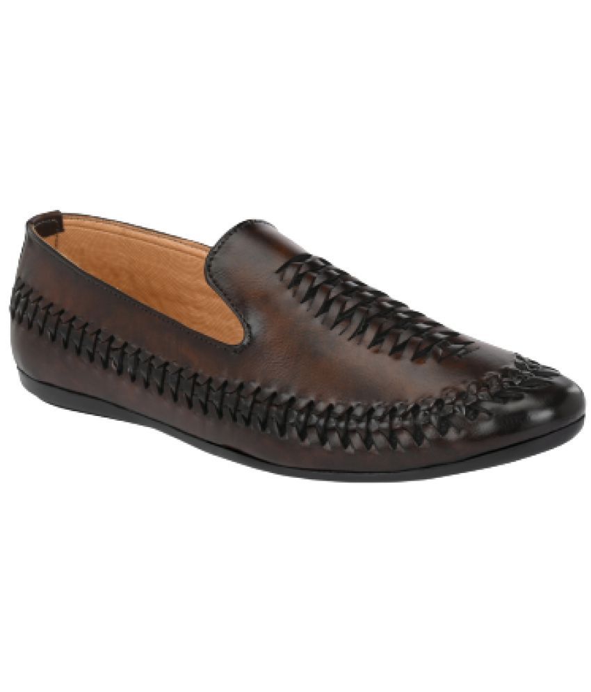 ZebX - Brown Men's Designer Shoes