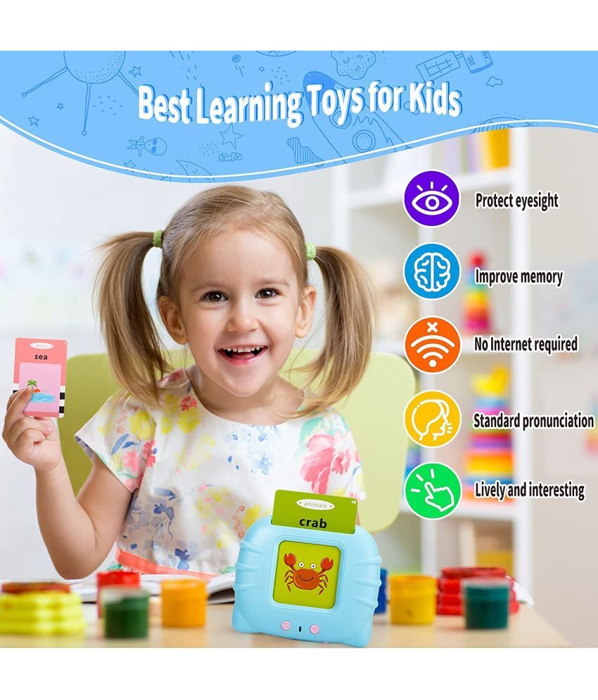 Flash Cards for Kids Talking English Words Flash Cards Preschool Electronic Reading Early