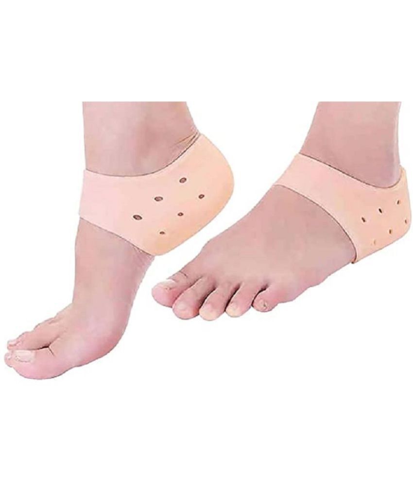     			GKBOSS Silicone Gel Heel Pad Socks For Heel
