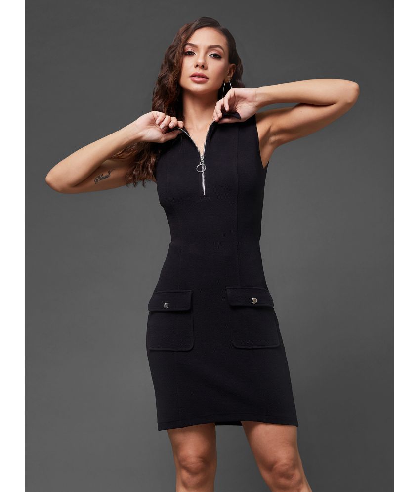     			Miss Chase - Black Polyester Women's Bodycon Dress ( Pack of 1 )
