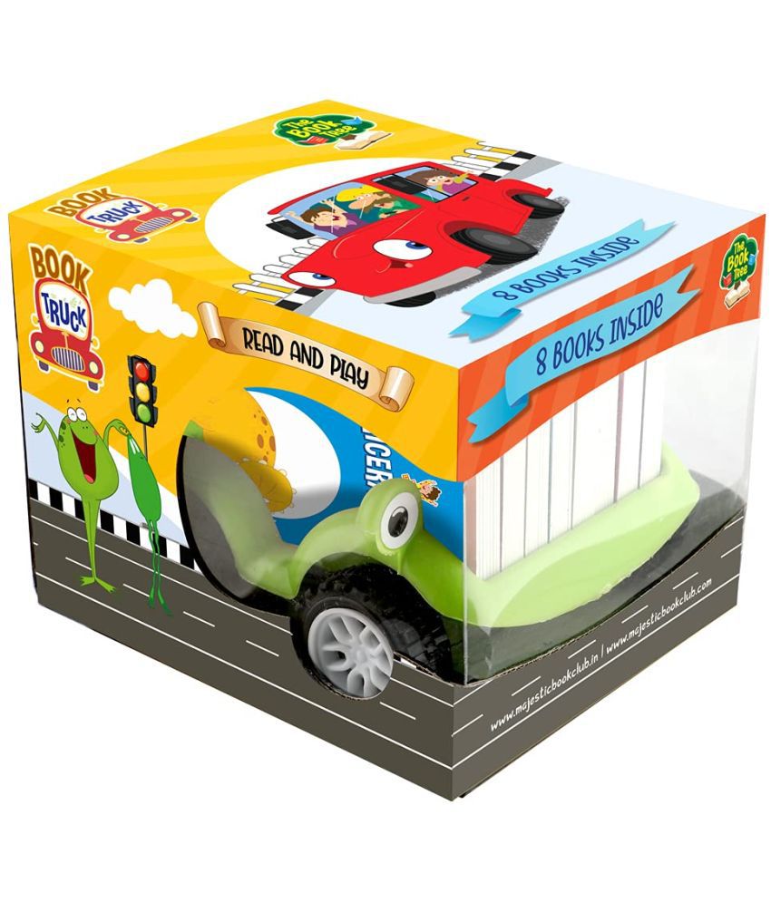     			My first Little Librarian The Dino World: Book Truck of 8 Best Board Books for Children, parked in a Truck Majestic Book Club [Board book]