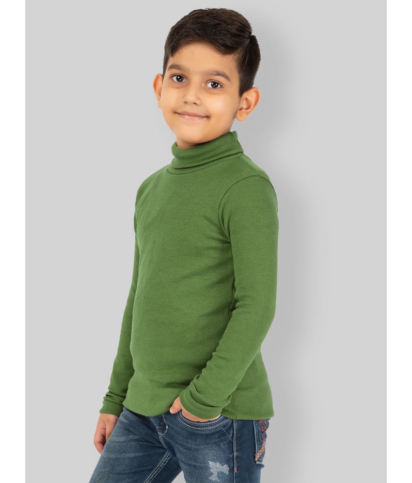     			YHA - Green Woollen Blend Boy's Pullover Sweaters ( Pack of 1 )