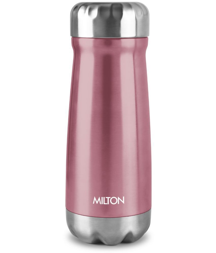     			Milton All Rounder 550 Thermosteel Hot and Cold Flask, 1 Piece, 510 ml, Purple | Insulated Flask | Leak Proof | Soup Flask | Dal Flask | Sambar Flask | Thermos | Long Hours Hot and Cold