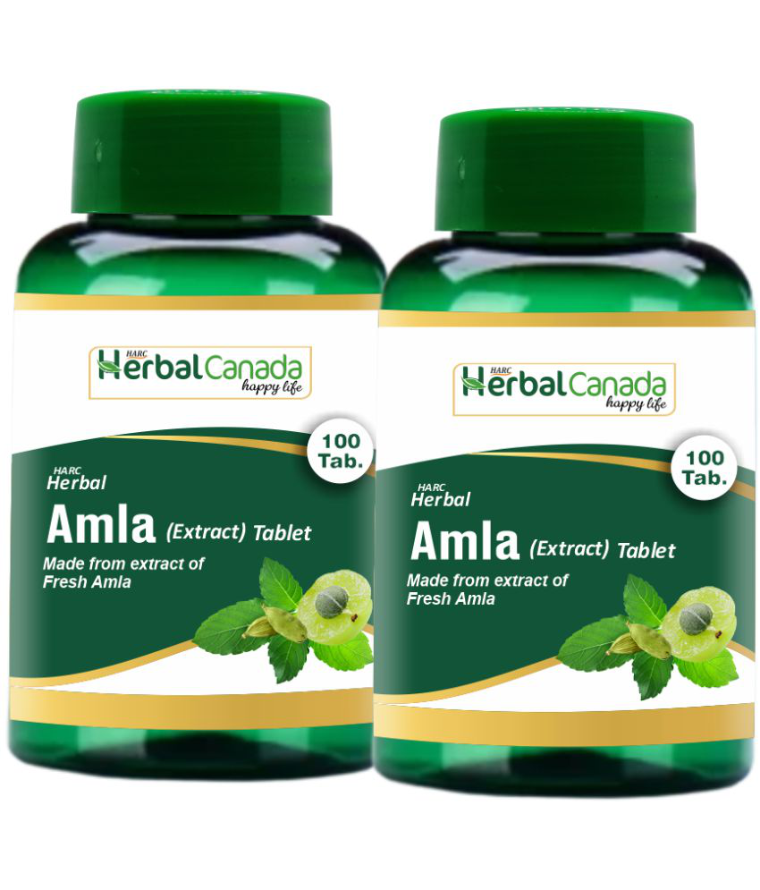     			Herbal Canada Amla(100Tab) + Amla(100Tab) Tablet 200 no.s Pack Of 2