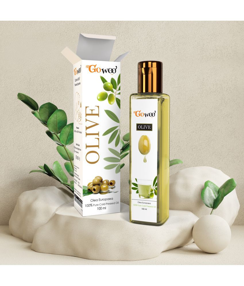     			GO WOO 100% Pure olive oil carrier oil for essential oils (100 ml)