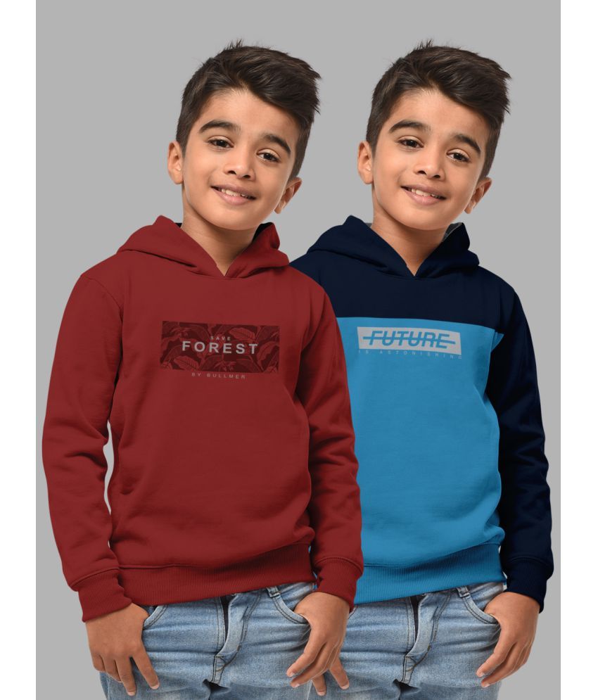     			HELLCAT - Multi Color Cotton Blend Boys Sweatshirt ( Pack of 2 )