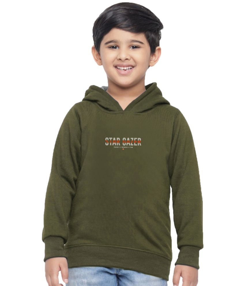     			TAB91 - Olive Fleece Boys Sweatshirt ( Pack of 1 )