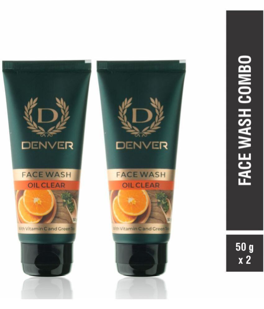     			Denver Oil Clear Face Wash 50Gm (Pack Of 2)