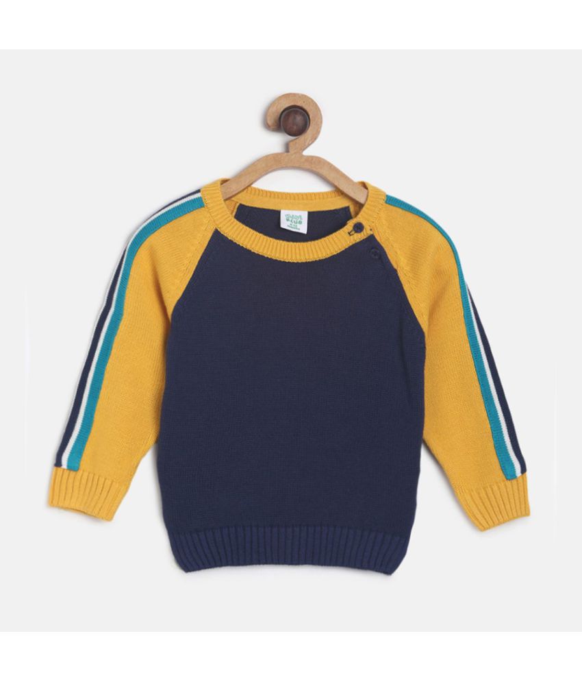     			MINIKLUB Baby Boy Blue Sweater Pack Of 1