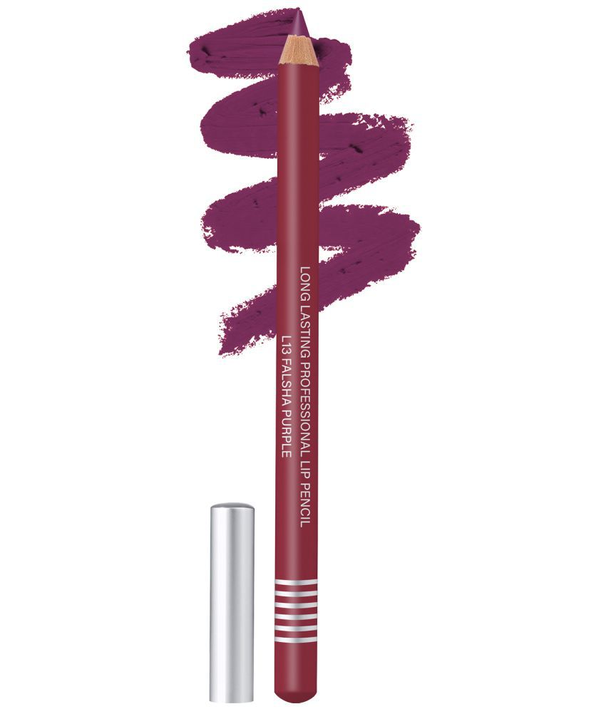     			Colors Queen long lasting Lip Liner Pencil Purple 5
