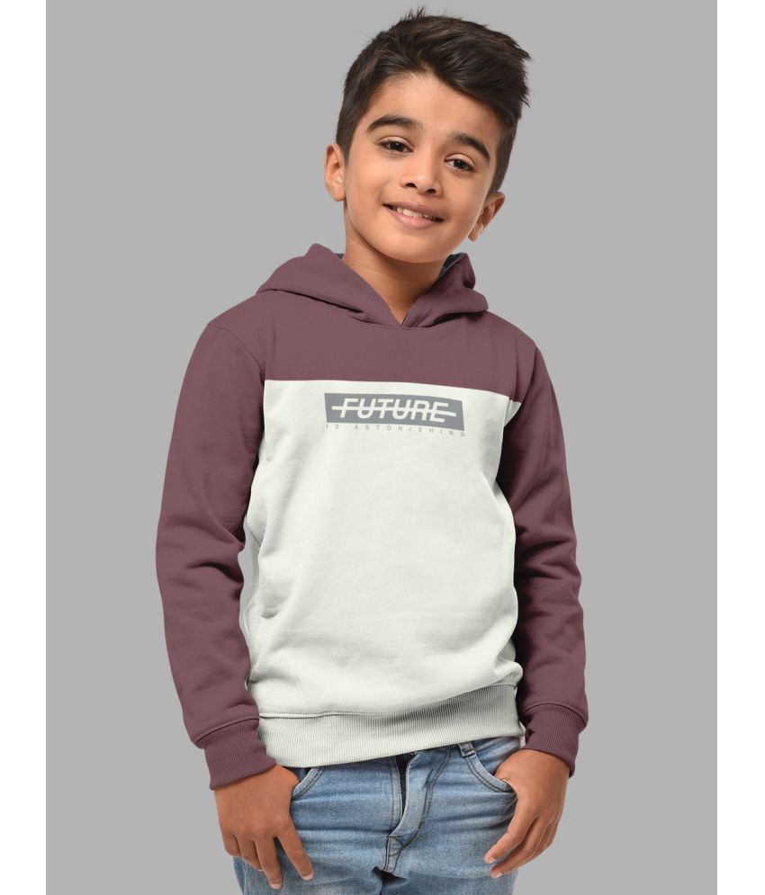     			HELLCAT Pack of 1 Boys Cotton Blend Sweatshirt ( Coffee )