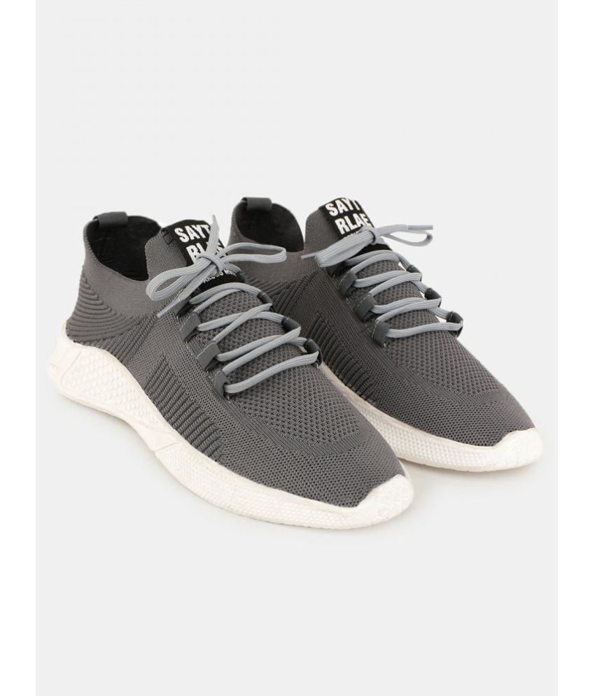     			RapidBox - Grey Men's Sneakers