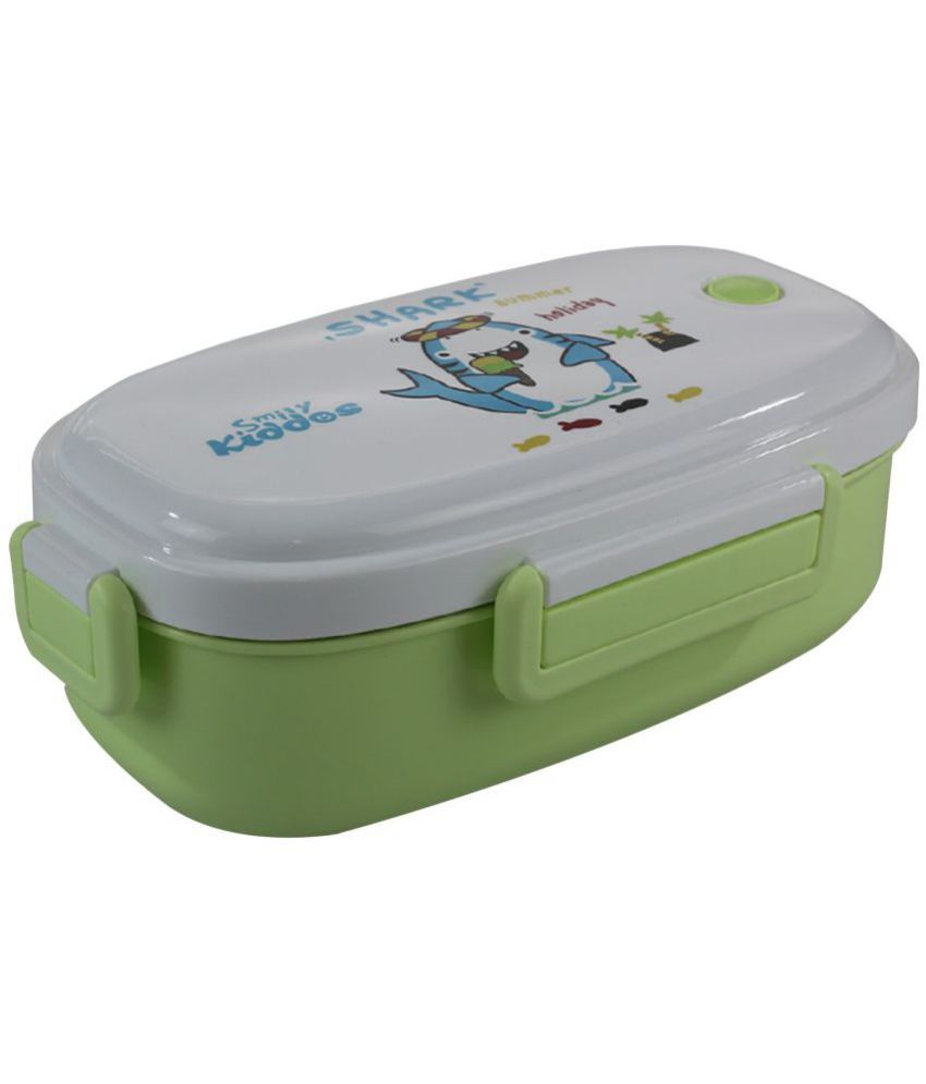 SmilyKiddos - Stainless Steel School Lunch Boxes 1 Container ( Pack of 1 )