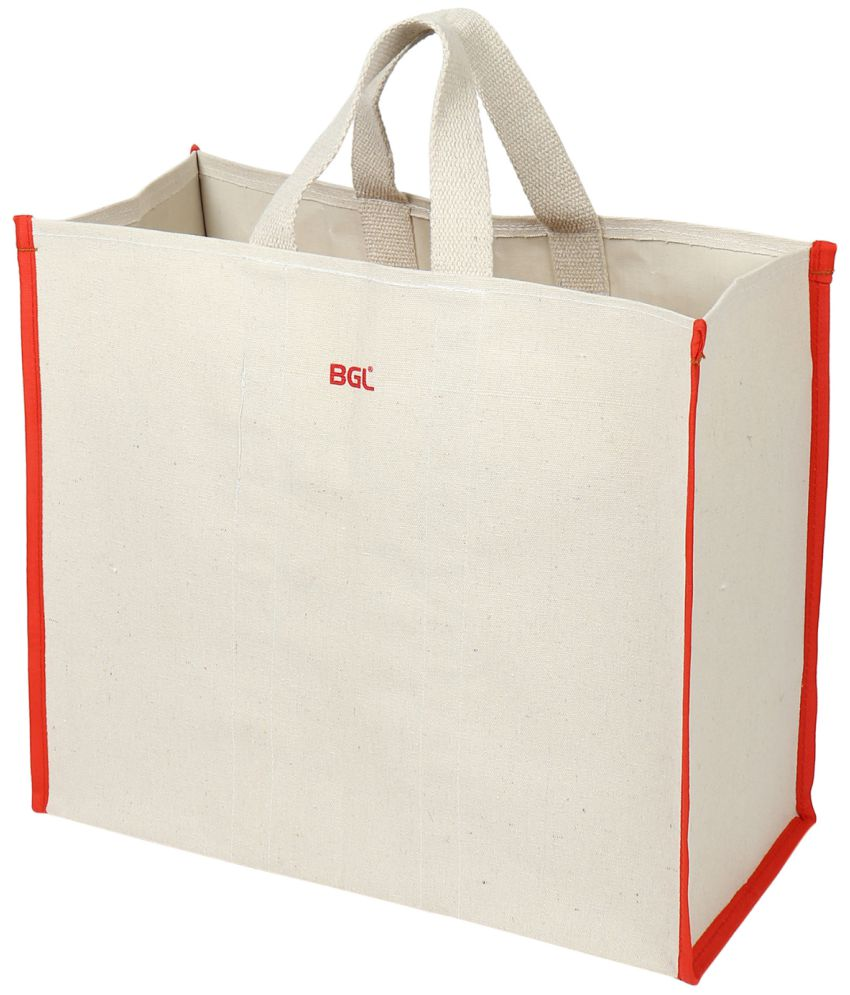     			bgl - Red Canvas Grocery Bag