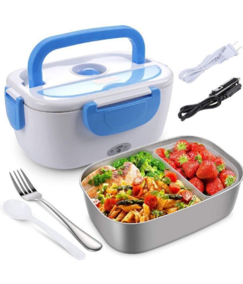     			ASIAN - Assorted Virgin Plastic Electric Lunch Box ( Pack of 1 )