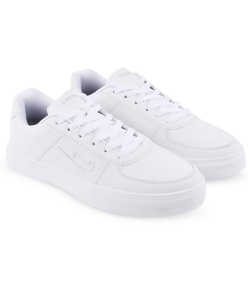     			Campus CAMP CLINT - White Men's Sneakers