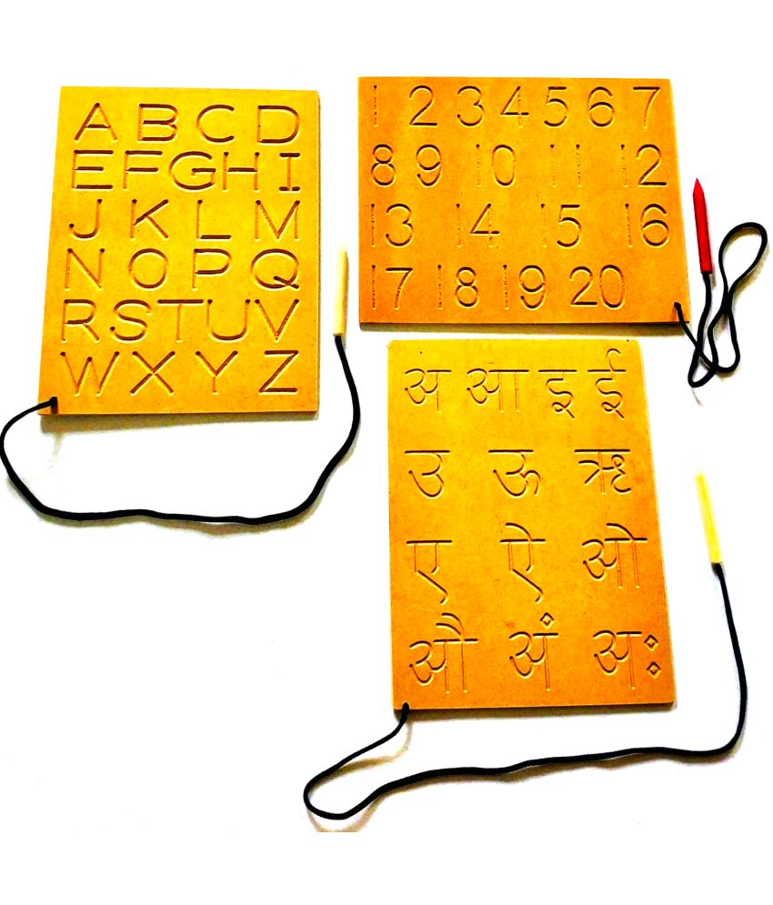     			PETERS PENCE- ENGLISH, HINDI ALPHABET WRITING PRACTICE BOARD ALONG WITH NUMBER TRACING WRITING PRACTICE BOARD WITH DUMMY PENCIL FOR KIDS PRE PRIMARY EDUCATION