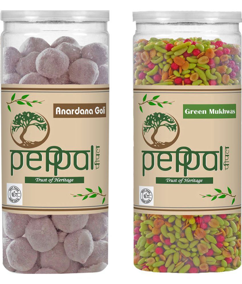     			Peppal Green Mukhwas & Anardana Goli Candy Drops 400 gm