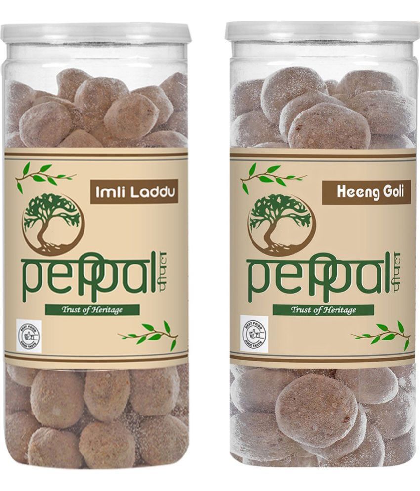     			Peppal Heeng Goli & Imli Laddu Combo Candy Drops 400 gm
