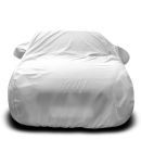 Autoretail Dust Proof Car Body Polyster Cover For Tata Sumo Without Mirror Pocket Silver (Pack Of 1)