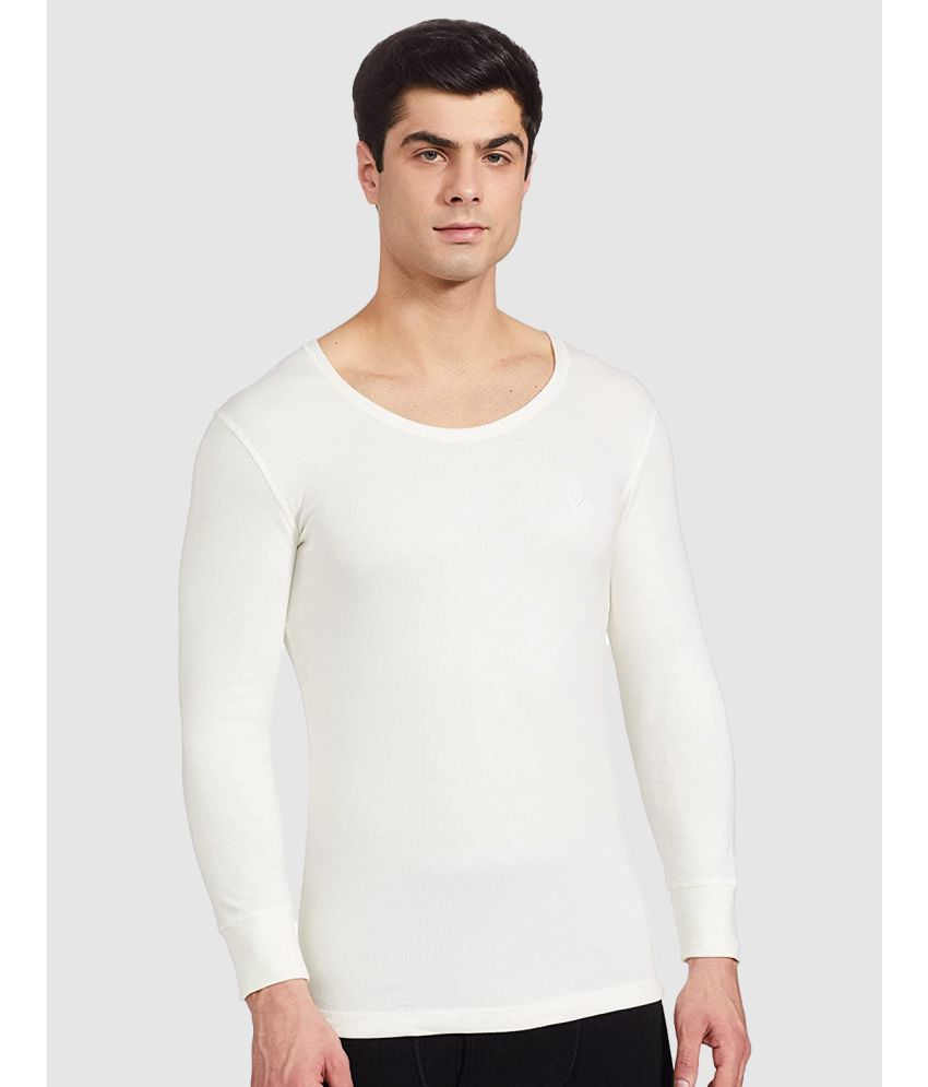     			ONN Pack of 1 Cotton Thermal Tops For Men's ( White )