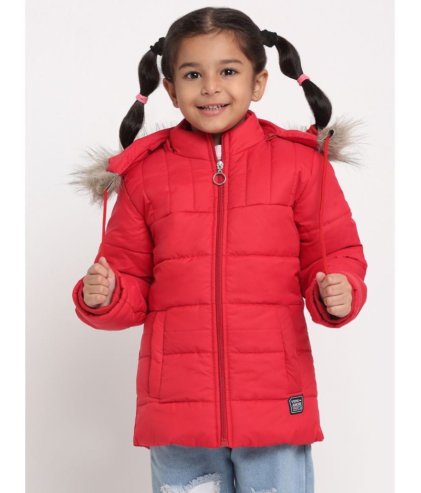 VERO AMORE - Red Polyester Girl's Quilted & Bomber ( Pack of 1 )
