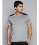 Alcis - Grey Polyester Slim Fit Men's Sports T-Shirt ( Pack of 1 )