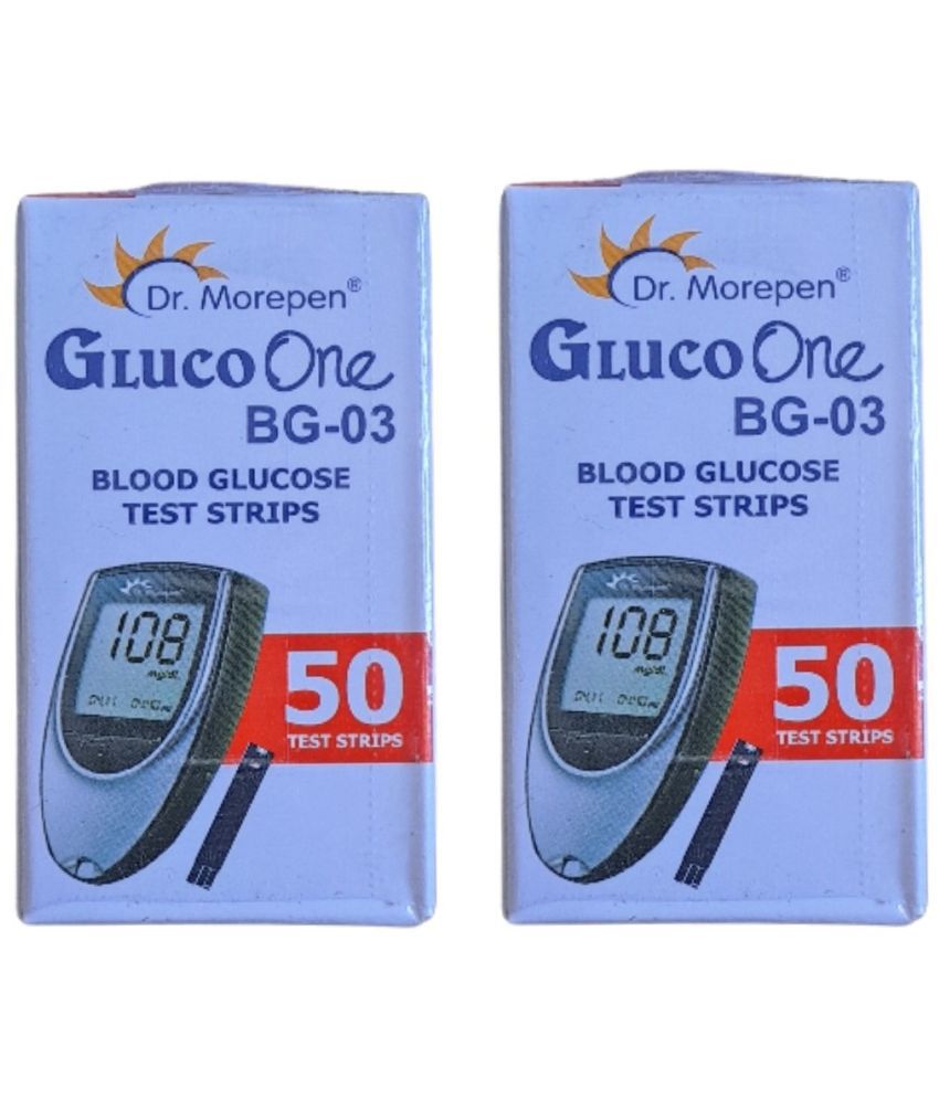     			Dr. Morepen BG03 100 Test Strips