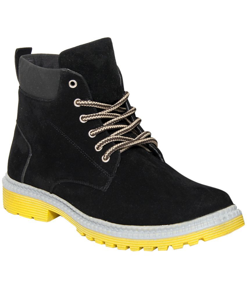 Rodox Black Men S Casual Boots Buy Rodox Black Men S Casual Boots