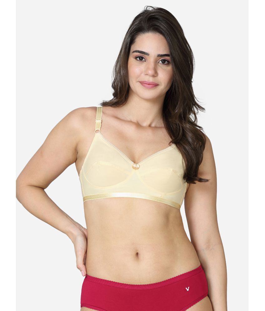     			VStar Pack of 1 Cotton Non Padded Women's Everyday Bra ( Beige )