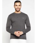 Duke - Grey Woollen Blend Men's Pullover Sweater ( Pack of 1 )