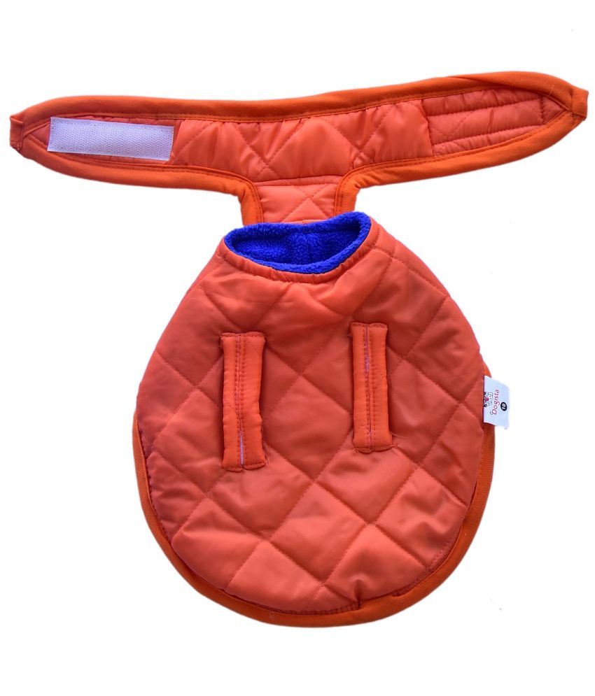     			Dogista Pet Products - Orange Polyester Dog Size 10 Jacket