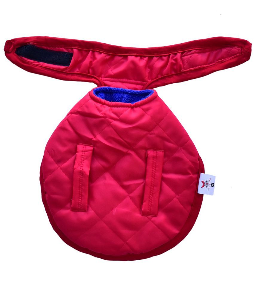     			Dogista Pet Products - Red Polyester Dog Size 12 Jacket