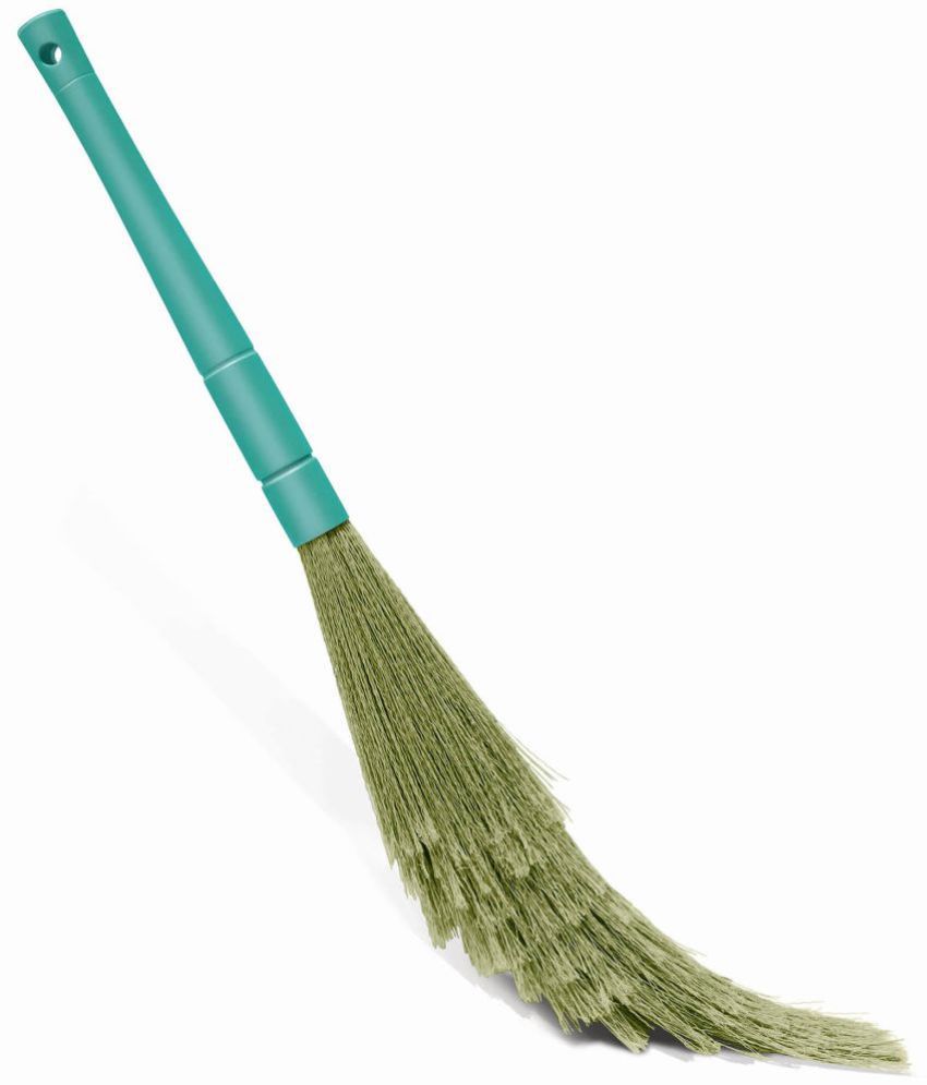     			Spotzero By Milton Zero Dust Floor Broom, Aqua Green