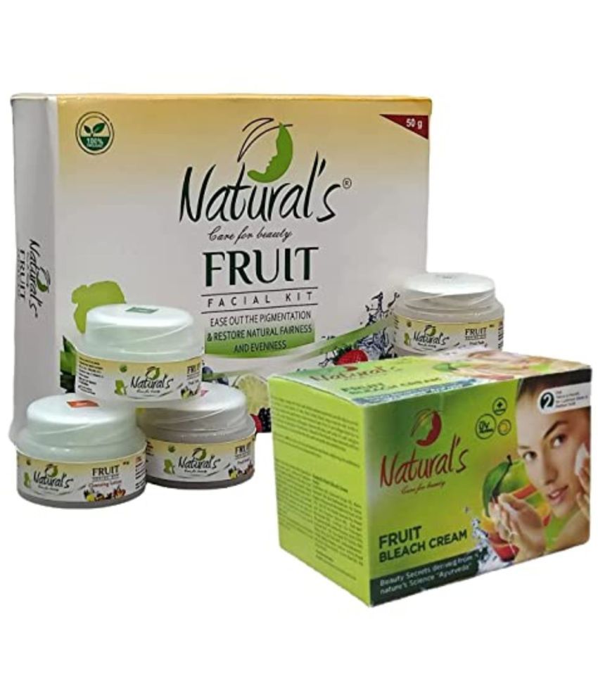     			Natural's - Natural Glow Facial Kit For All Skin Type ( Pack of 1 )