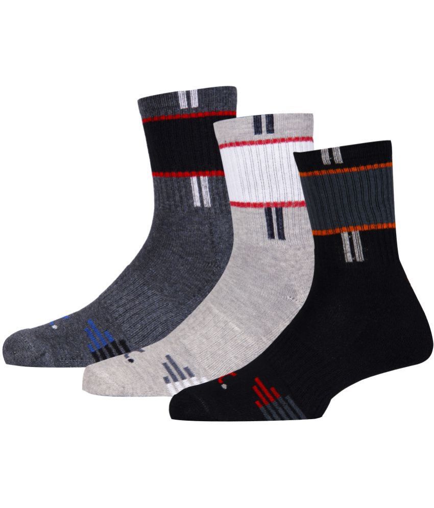     			RC. ROYAL CLASS - Cotton Blend Men's Colorblock Multicolor Mid Length Socks ( Pack of 3 )