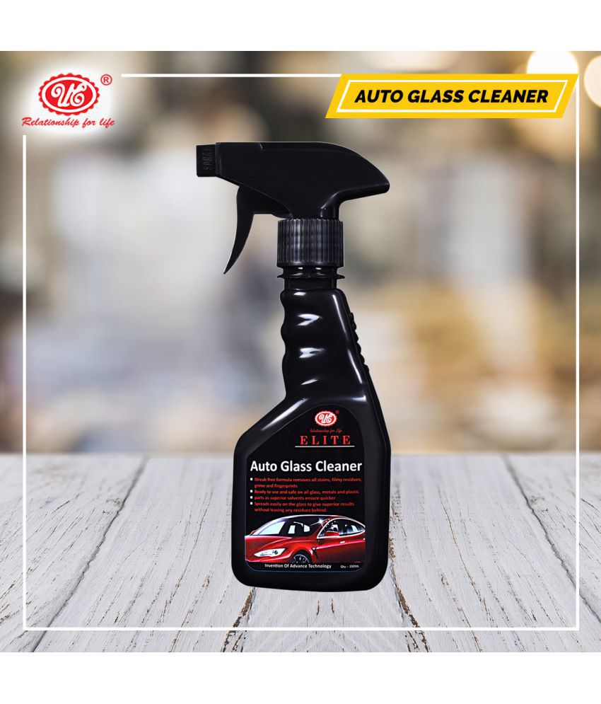    			UE Elite Glass Cleaner, Removes All Stains, Grime and Fingerprints For All Vehicle and Multi Purpose Use - 200 ml Car Care/Car Accessories/Automotive Products