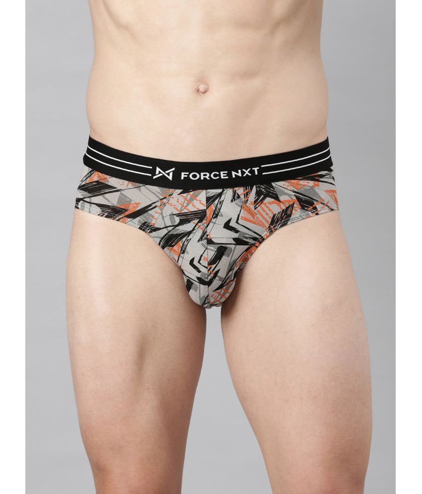     			Force NXT Pack of 1 Cotton Briefs For Men's ( Multicolor )