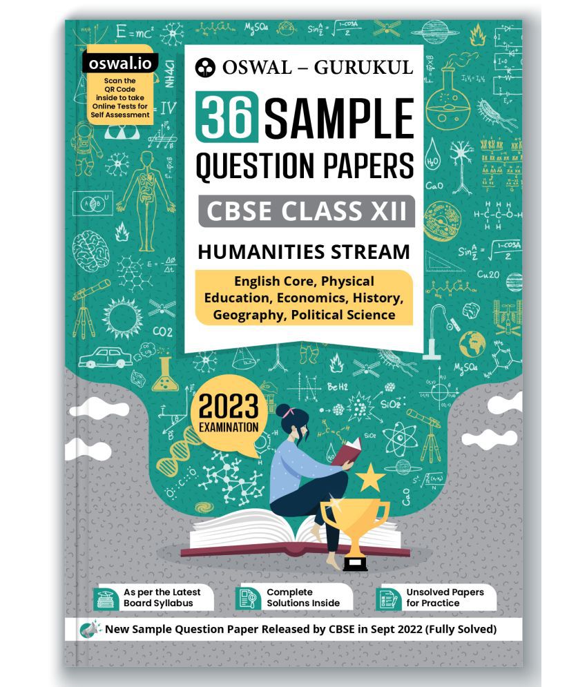     			Oswal - Gurukul 36 Sample Question Papers CBSE Humanities Stream Class 12 Exam 2023 : Fully Solved SQP Pattern, Unsolved Papers