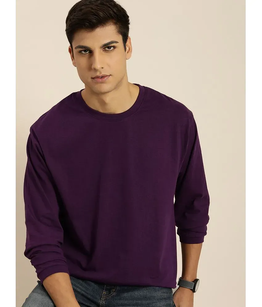 Full sleeve t shirts for store mens snapdeal