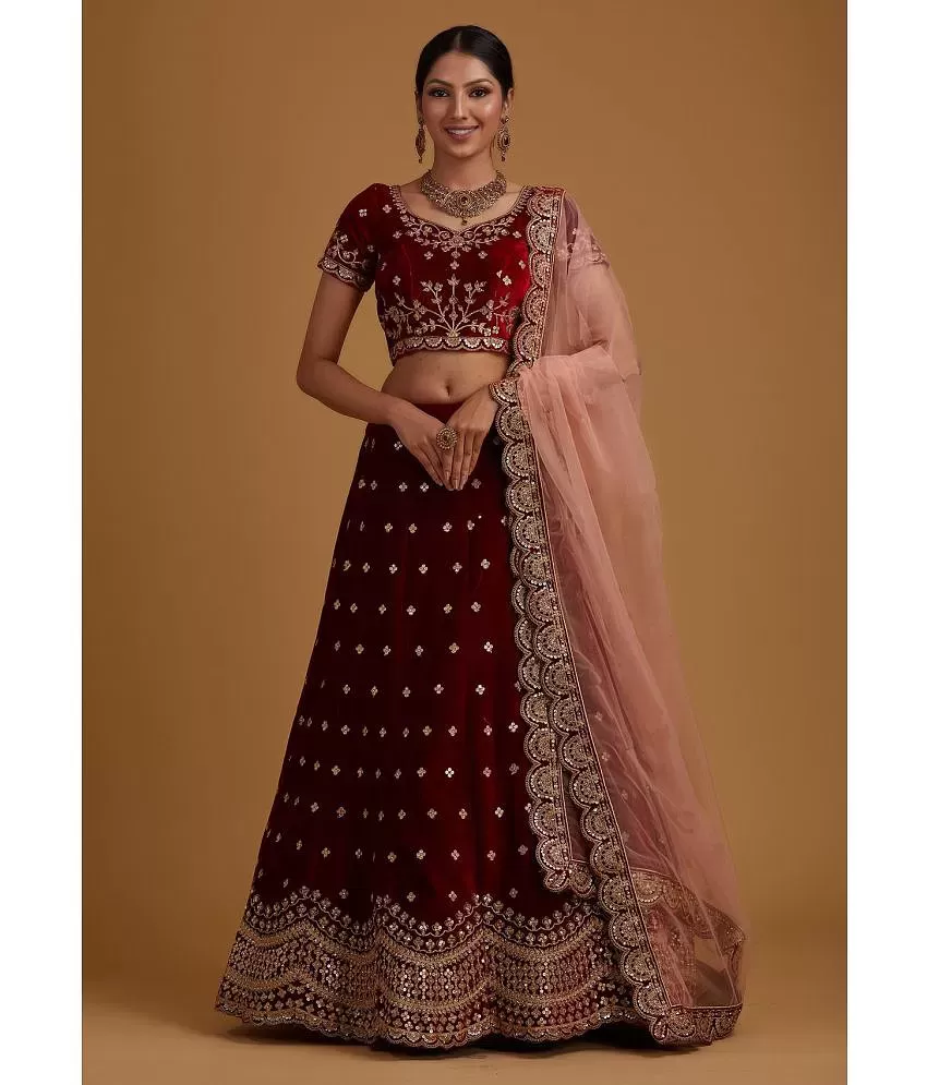 Buy Satin Lehenga for Women Online at Low Prices in India - Snapdeal